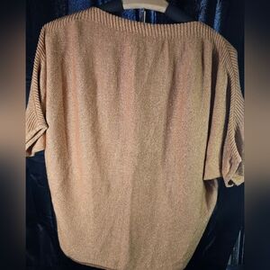 The Limited Camel Glittered Women's Sweater